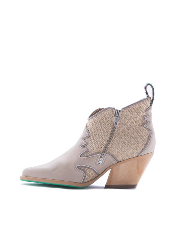Atlantis Ankle Boots Taupe Jute from Shop Like You Give a Damn
