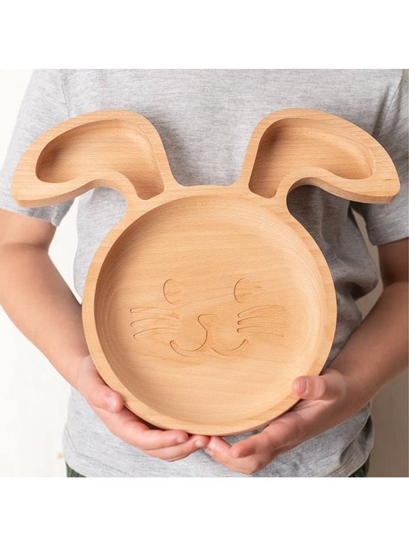 Children's Plate Rabbit 3