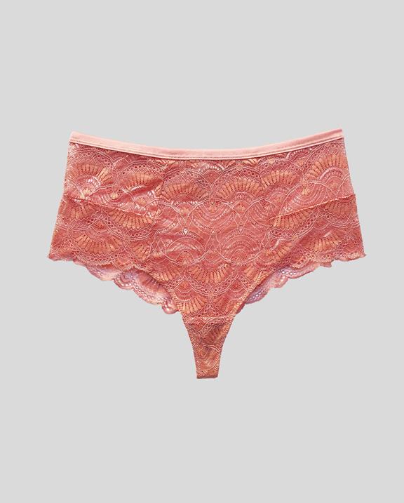 Thong Highwaist 001 Birgitta Faded Pink 1