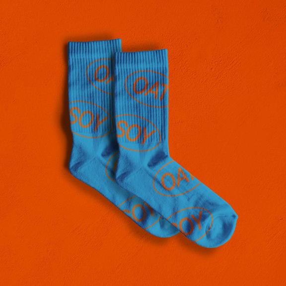 Socks Mylk Blue 1
