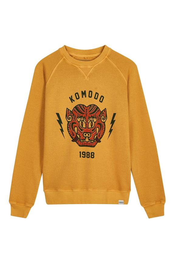 Women's Sweatshirt Tiger Mustard 1