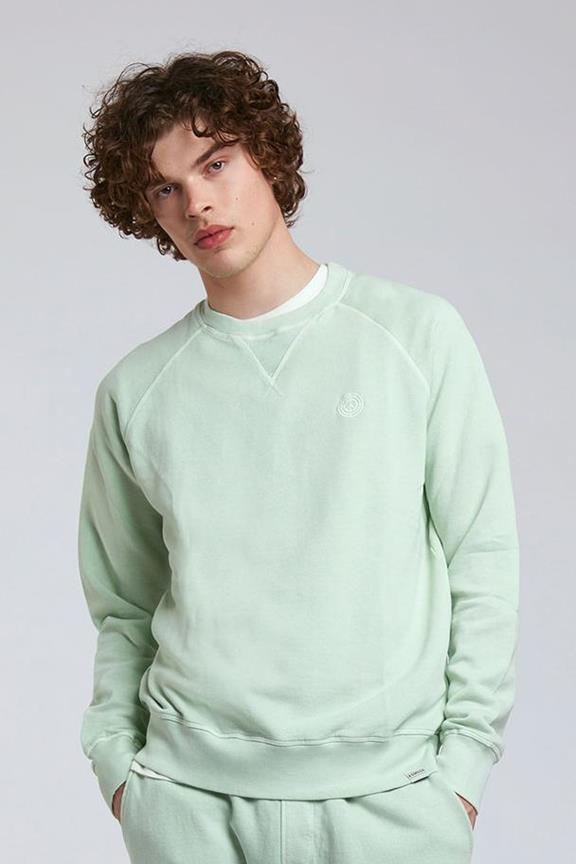 Sweatshirt Anton Mint Green 1