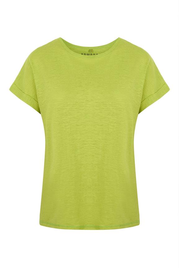 T-Shirt Hemp Sunrise Apple Green Women's 1