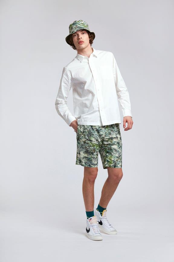 Shorts Bobby Linen Bali Green 1