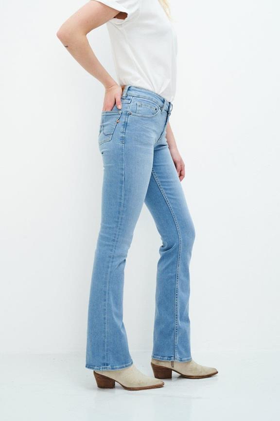 Bootcut Jeans Amy Faded Lucky Vintage Blauw 3