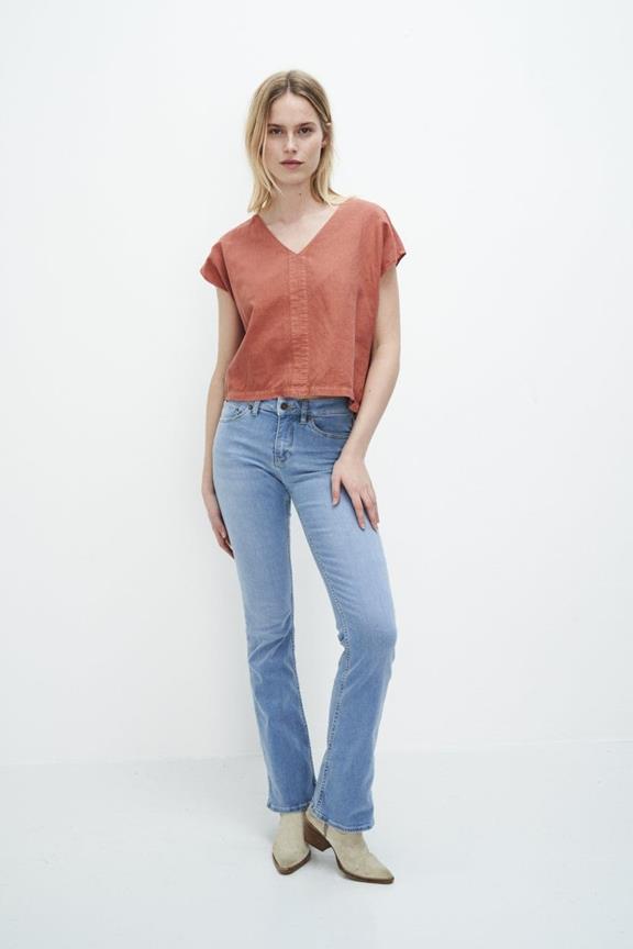 Bootcut-Jeans Amy Faded Lucky Vintage Blue 5