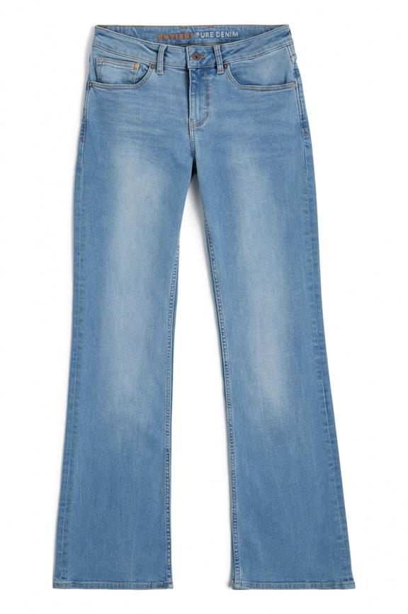 Bootcut Jeans Amy Faded Lucky Vintage Blauw 6