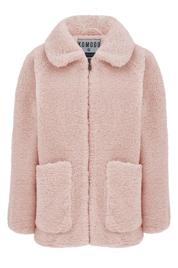 Fleece Jacket Snow Rabbit Light Pink 2