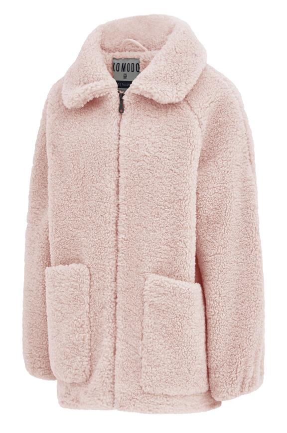Fleece Jacket Snow Rabbit Light Pink 3