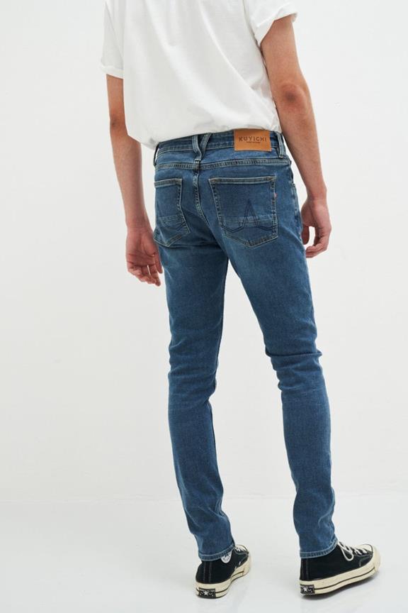 Jeans Glatze Skinny Blau 3