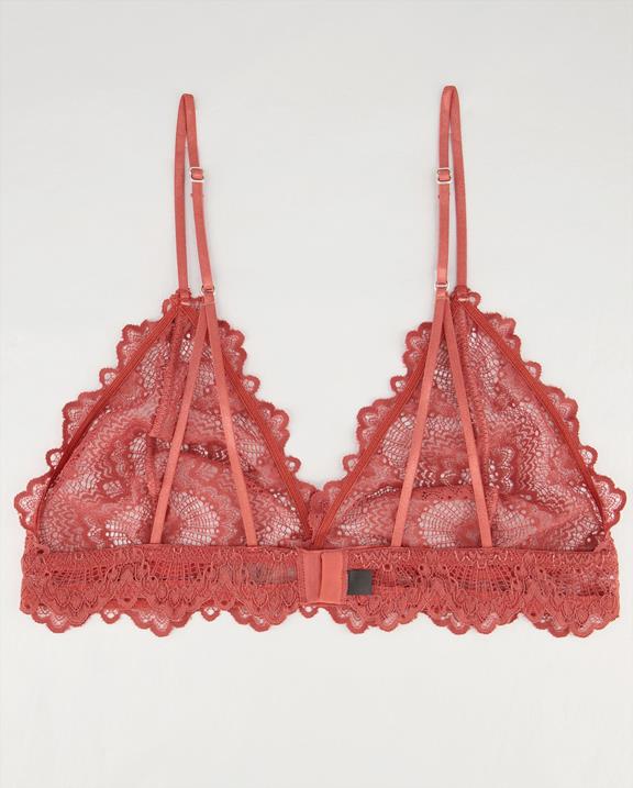 Lace Bralette Ruby Rebel Fade Red 14