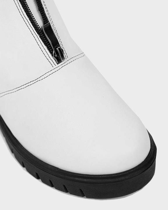 Cyber Boots Cactus Leather White 4