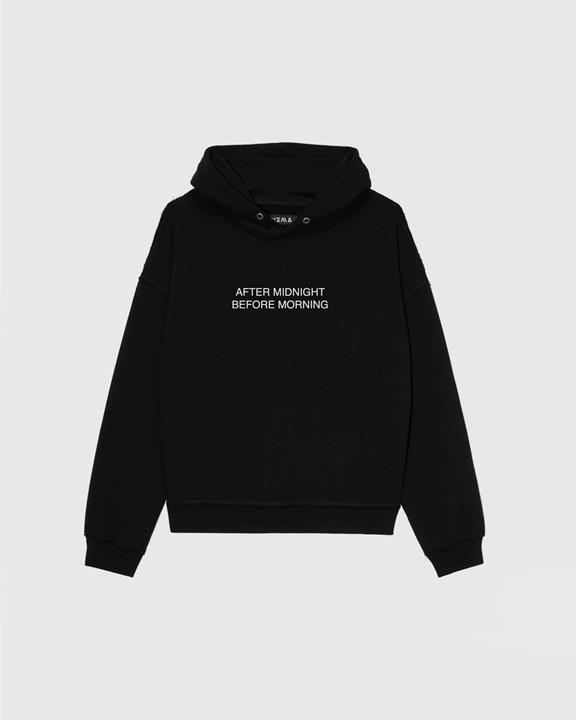 Hoodie All Day All Night Black 2