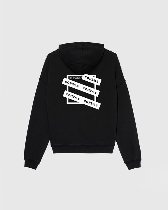 Hoodie All Day All Night Black 3