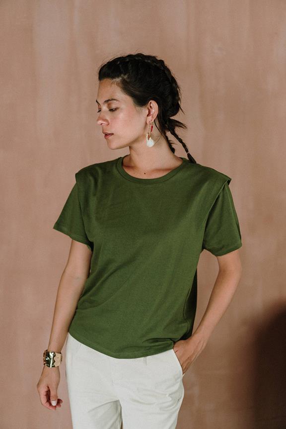 T-Shirt Sophie Casquette Vert Olive 3