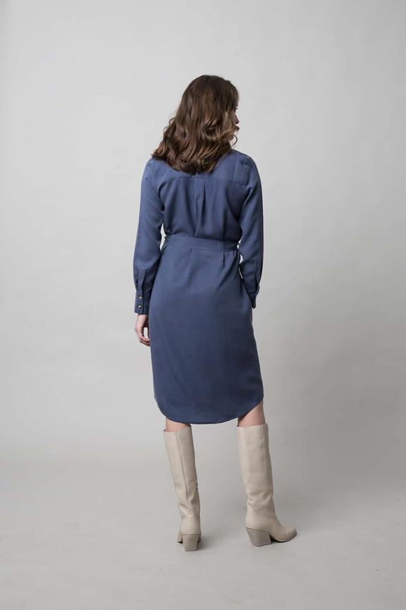 Kleid Merel Blau 3