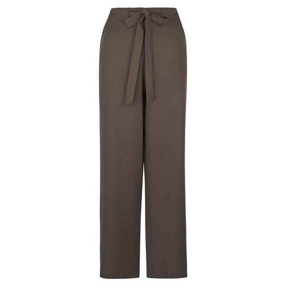 Trousers Flora Green Grey 1