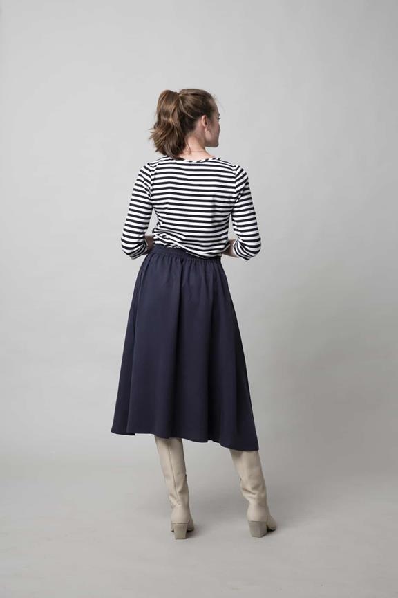 Skirt Anna Navy  3