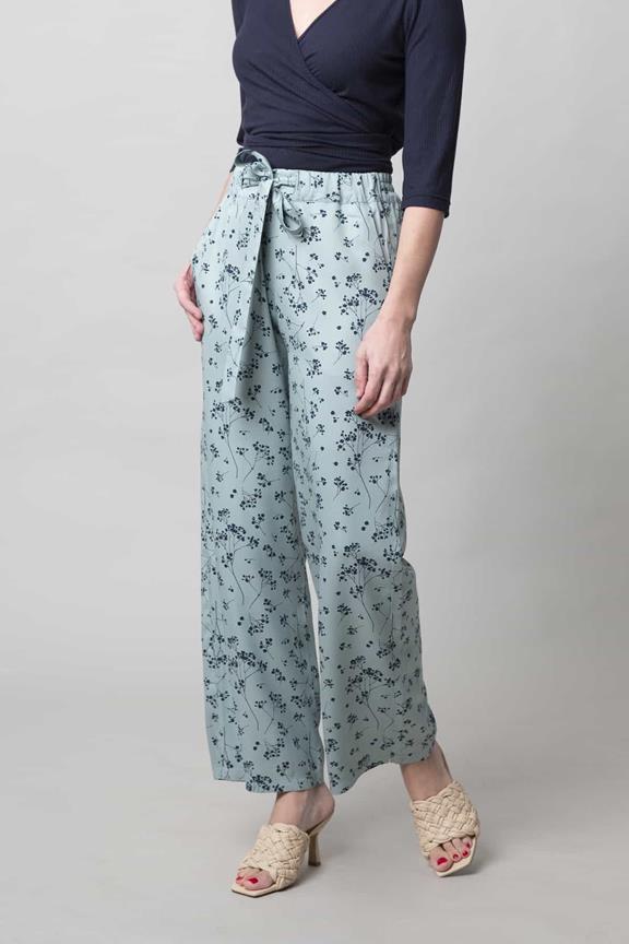 Trousers Flora Mint 2