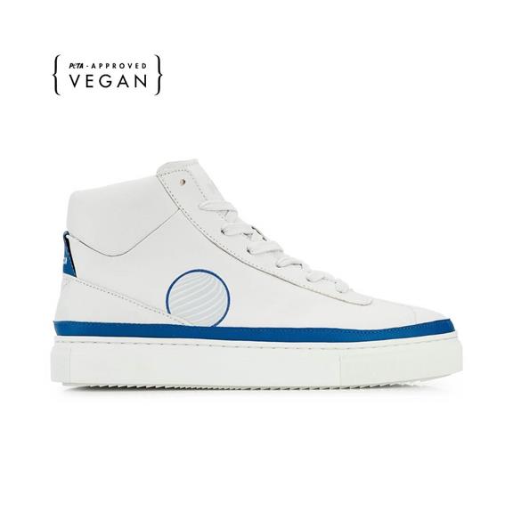 Sneaker Apl High Top Bleu Blanc 1