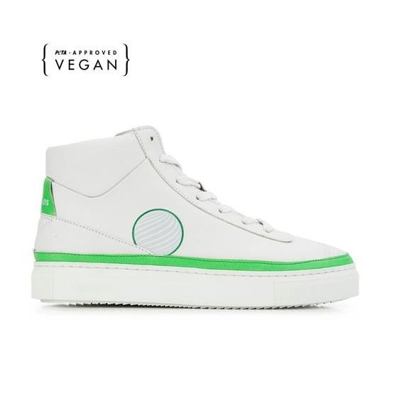 Sneaker Apl High Top Grün Weiß 1