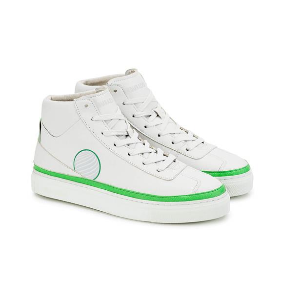 Sneaker Apl High Top Green White 3