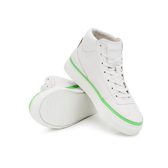 Sneaker Apl High Top Green White 5