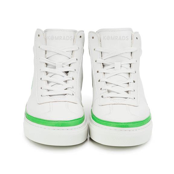Sneaker Apl High Top Green White 6