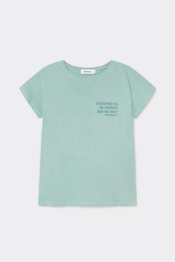 T-Shirt Infinite Groen/Blauw 1