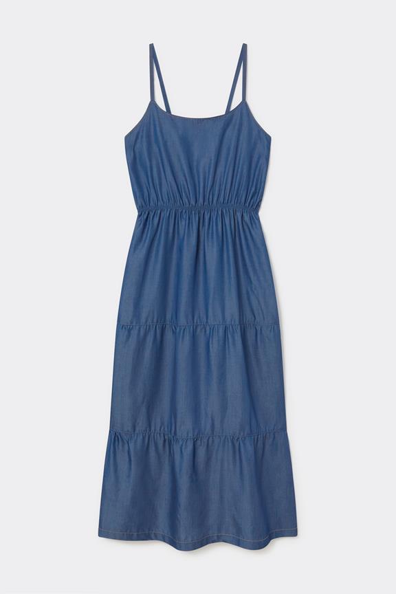 Langes Kleid Blau 2