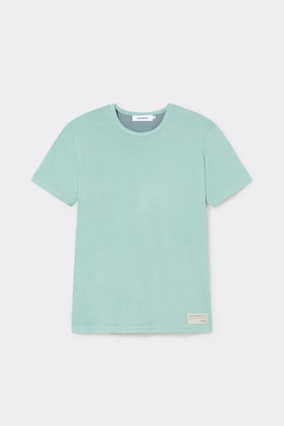 T-Shirt Lichtblauw/Groen 1