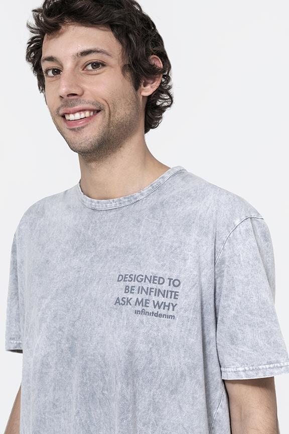 T-Shirt Infinite Lichtgrijs 1
