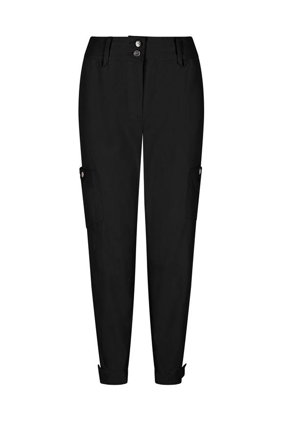 Feather Trousers Black 2