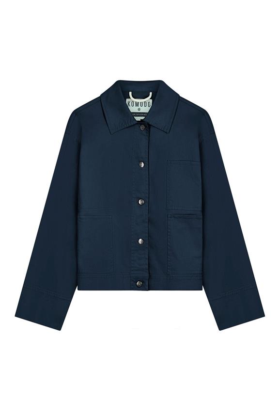 Lotus Patches Jacket Navy 1