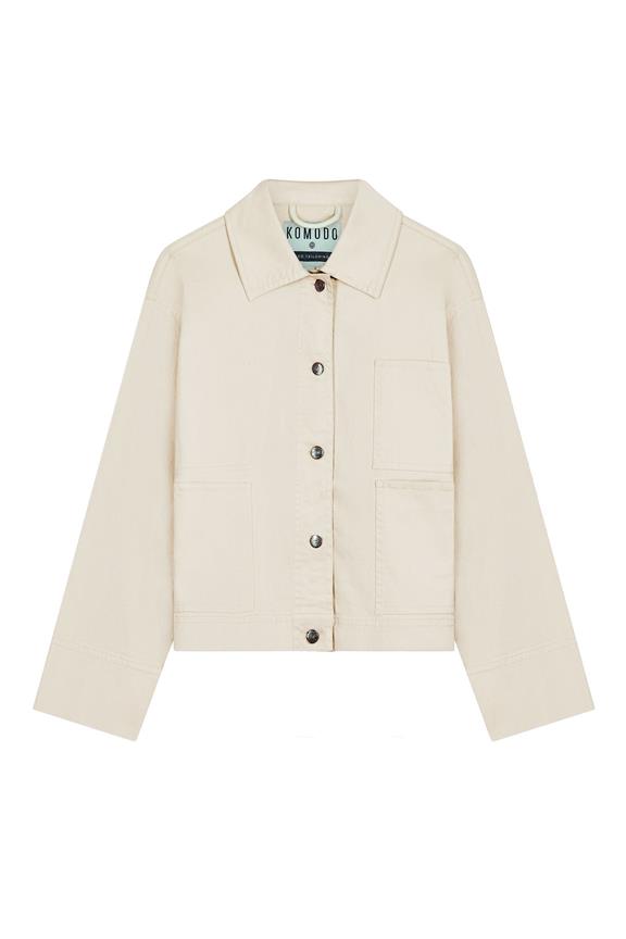 Lotus Patches Jacket Off White 1
