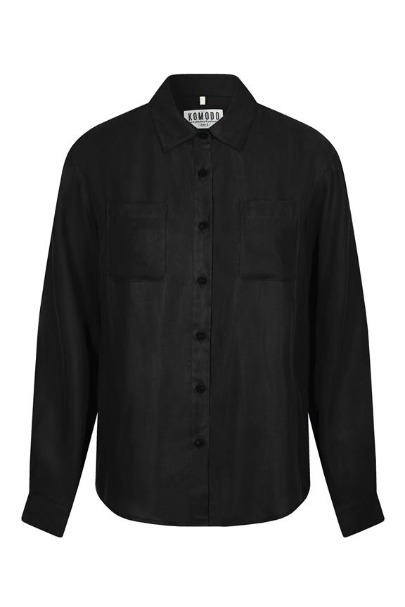 Lule Overhemd Zwart 2