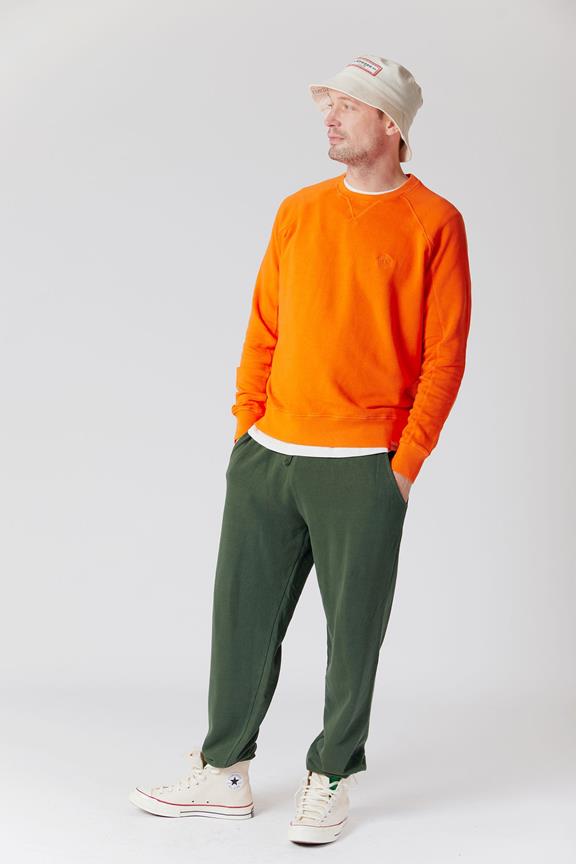 Anton Sweatshirt Orange 1