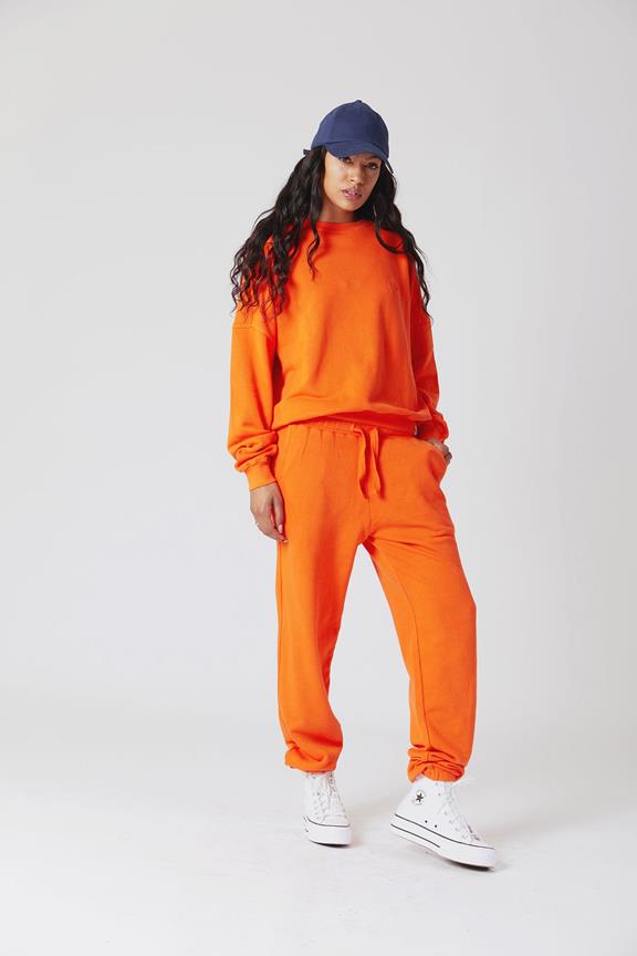 Evie Sweatpants Orange 1