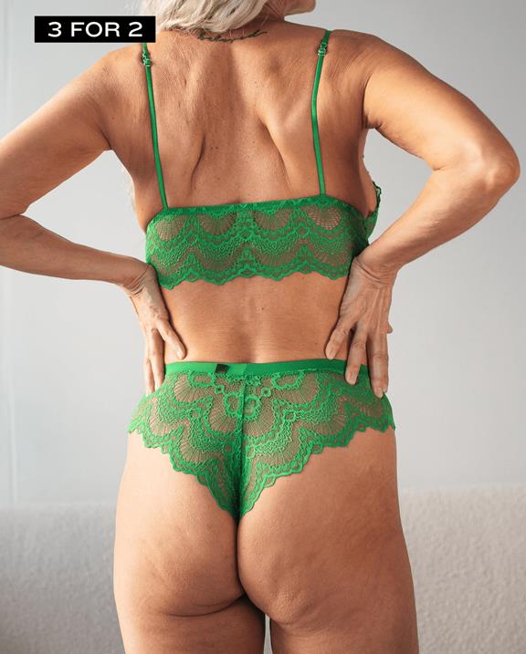 Slip Lace Cheeky Ivy Green 1
