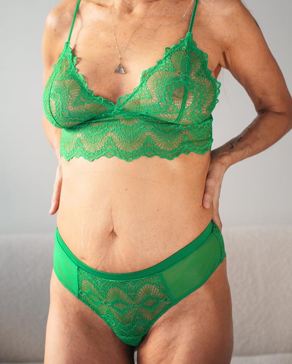 Slip Lace Cheeky Ivy Green 5