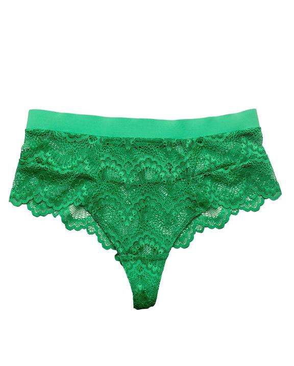 String Lace Highwaist 001 Ivy Green 2