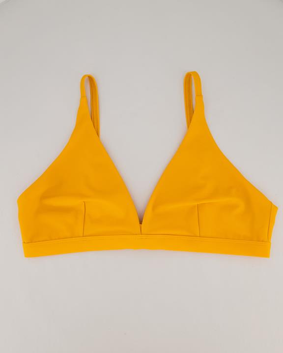Triangle Bikini Top Yellow 2