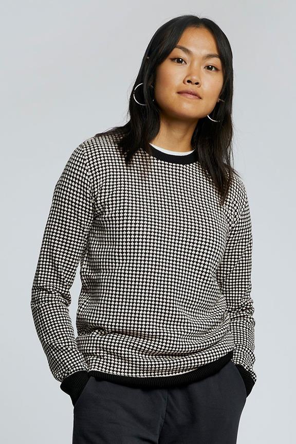 Hana Sweater Black/Shell 1