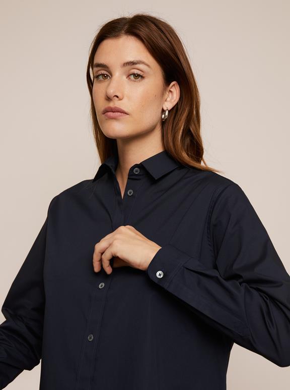 Willow Blouse Navy 4