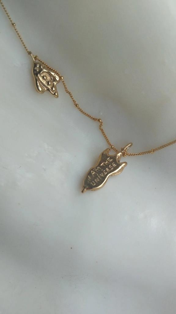 Gold Secret Garden Necklace 5