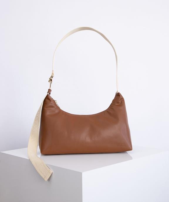 Baguette Bag Maddie Caramel Brown from Shop Like You Give a Damn
