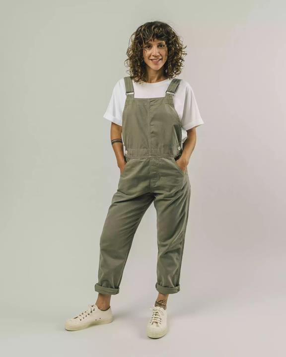 Dungarees Olive 2