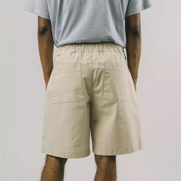 Oversized Ribstop-Shorts Sand 3