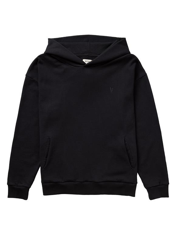 Hoodie Mellow Mika Donker Antraciet 1