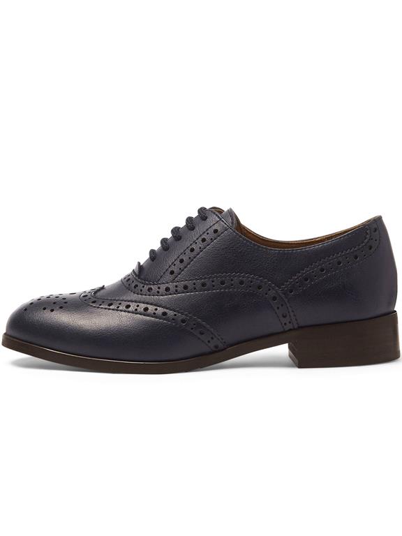 Oxford Brogues Navy Blue 15